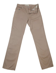 Borrelli Light Brown Solid Pants - Full - (CHIJ03060) - Parent