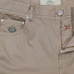 Borrelli Light Brown Solid Pants - Full - (CHIJ03060) - Parent