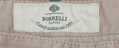 Borrelli Light Brown Solid Pants - Full - (CHIJ03060) - Parent