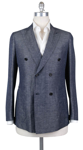 Luigi Borrelli Navy Blue Sportcoat - 40/50 - (DP25901R8)