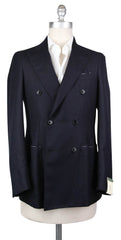 Luigi Borrelli Midnight Navy Blue Sportcoat - 46/56 - (DP26202R7)