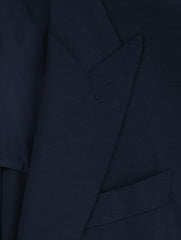 Luigi Borrelli Navy Blue Wool Sportcoat - 42/52 - (DP3000209SM)