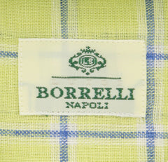 Luigi Borrelli Green Window Pane Shirt - X Slim - (EV326LIVBDPT1) - Parent