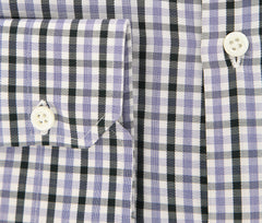 Luigi Borrelli Blue Plaid Cotton Shirt - Extra Slim - (YM) - Parent