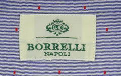 Luigi Borrelli Blue Polka Shirt - Extra Slim - (L1221177) - Parent