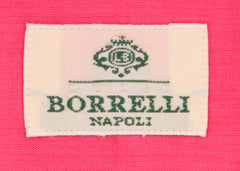 Luigi Borrelli Pink Solid Shirt - Slim - (EV061148N35) - Parent