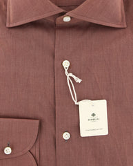 Luigi Borrelli Brown Shirt - Slim - (EV061247STR1) - Parent