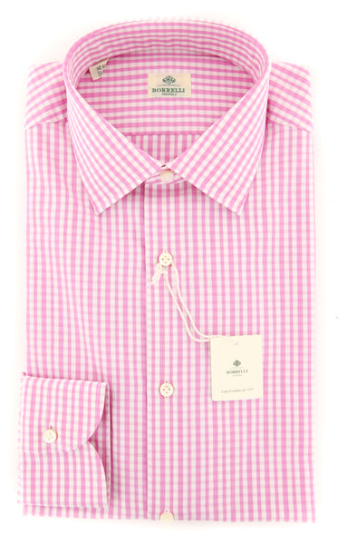 Luigi Borrelli Pink Shirt - Slim - (EV0612880) - Parent