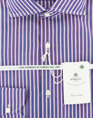 Luigi Borrelli Purple Shirt - Slim - (EV06160872) - Parent