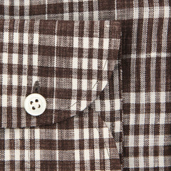 Luigi Borrelli Dark Brown Shirt - Slim - (L1221172) - Parent