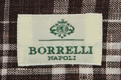 Luigi Borrelli Dark Brown Shirt - Slim - (L1221172) - Parent