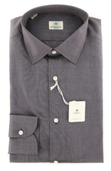Luigi Borrelli Brown Shirt - Slim - 14.5/37 - (EV0617760R1)