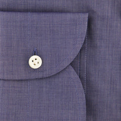 Luigi Borrelli Purple Shirt - Slim - (EV0617780AL10) - Parent