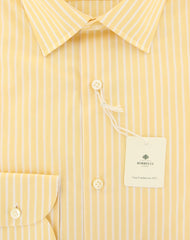 Luigi Borrelli Yellow Shirt - Slim - (EV061842AL10) - Parent