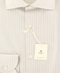 Luigi Borrelli Beige Shirt - Slim - (EV062089FABIO) - Parent