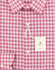 Luigi Borrelli Pink Shirt - Extra Slim - (EV062321AL10) - Parent