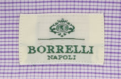 Luigi Borrelli Purple Shirt - Slim - (EV062337FAB) - Parent