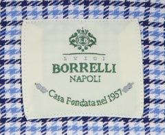 Luigi Borrelli Blue Check Shirt - Slim - (73LB3009) - Parent