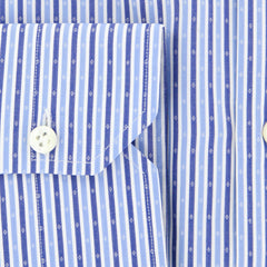 Luigi Borrelli Blue Striped Shirt - Slim - (71LB3213) - Parent