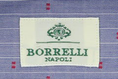 Borrelli Blue Fancy Shirt - Slim - (201802211) - Parent