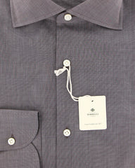Luigi Borrelli Gray Melange Cotton Shirt - Slim - (K4) - Parent