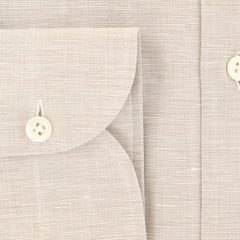 Luigi Borrelli Light Brown Shirt - Slim - (60LB4704) - Parent