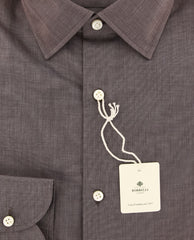 Luigi Borrelli Brown Shirt - Slim - (EV0655882ST) - Parent