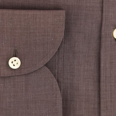 Luigi Borrelli Brown Shirt - Slim - (EV0655882ST) - Parent