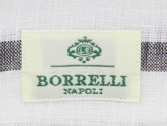 Luigi Borrelli Gray Striped Shirt - Slim - (90LB936) - Parent