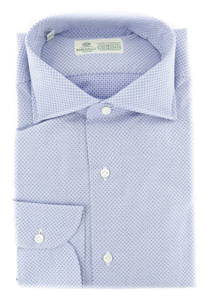 Luigi Borrelli Light Blue Other Cotton Shirt - Slim - (248) - Parent