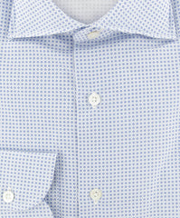 Luigi Borrelli Blue Other Cotton Shirt - Slim - (232) - Parent
