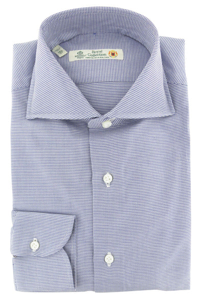 Luigi Borrelli Blue Other Cotton Shirt - Slim - (247) - Parent