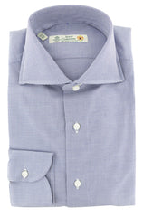 Luigi Borrelli Blue Other Cotton Shirt - Slim - 15.75/40 - (247)