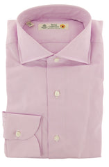 Luigi Borrelli Pink Other Cotton Dress Shirt - Slim - (8E) - Parent