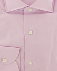 Luigi Borrelli Pink Other Cotton Dress Shirt - Slim - (8E) - Parent