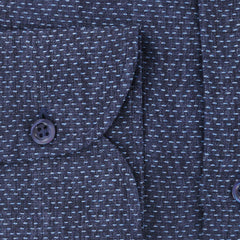 Luigi Borrelli Dark Blue Other Cotton Shirt - Slim - (265) - Parent