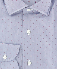Luigi Borrelli Blue Foulard Cotton Shirt - Slim - (191) - Parent
