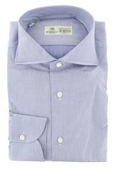Luigi Borrelli Blue Other Cotton Shirt - Slim - 15.75/40 - (230)