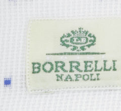Luigi Borrelli Blue Polka Dot Cotton Shirt - Slim - (272) - Parent