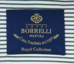 Luigi Borrelli Green Shirt - Extra Slim - (EV0600950NANDO) - Parent