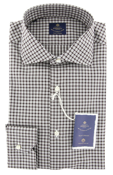 Luigi Borrelli Brown Shirt - Slim - (EV06RC08860) - Parent