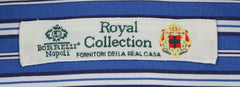Borrelli Blue Striped Shirt - Slim - (2018032127) - Parent