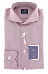 Luigi Borrelli Purple Shirt - Extra Slim - 14.5/37 - (EV06RC10381)