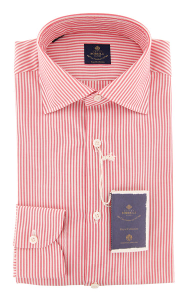 Luigi Borrelli Pink Shirt - Slim - (EV06RC10640) - Parent