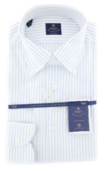 Luigi Borrelli Light Blue Shirt - 15.75/40 - (EV06108170STEFANO)