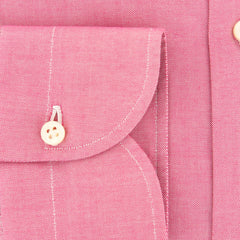 Luigi Borrelli Red Solid Shirt - Slim - (EV06RC11140) - Parent