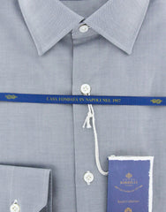 Luigi Borrelli Gray Solid Shirt - (EV061206SEVERO) - Parent