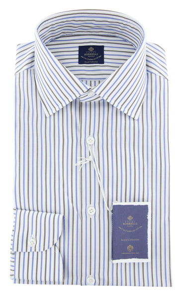Luigi Borrelli Brown Shirt - Slim - (EV06RC130270) - Parent