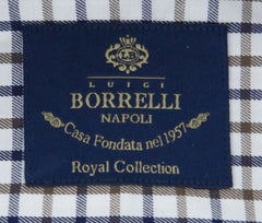 Luigi Borrelli Brown Shirt - Extra Slim - (EV06RC130471) - Parent