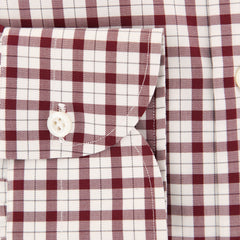 Luigi Borrelli Red Plaid Shirt - Slim - (EV06RC130940) - Parent